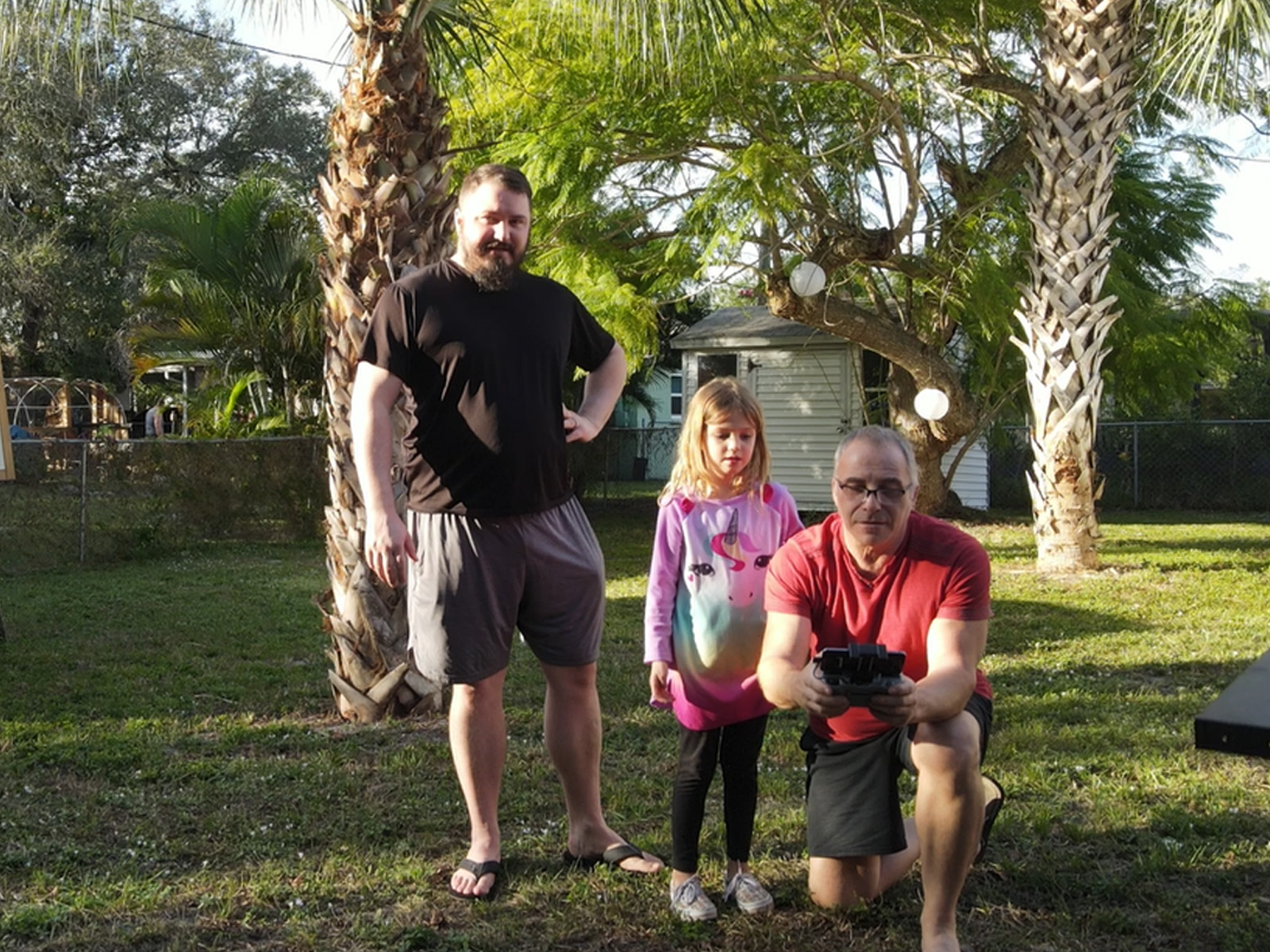 Ava, Dad and Gpa 